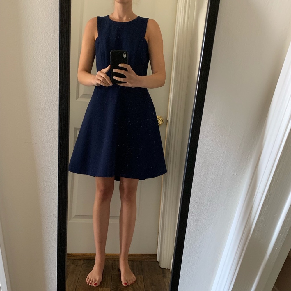 Banana republic navy dress